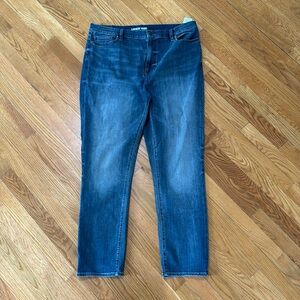 NWT Lands End Tall High Rise Slim Ankle Jeans